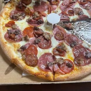 All Meat Special Pizza