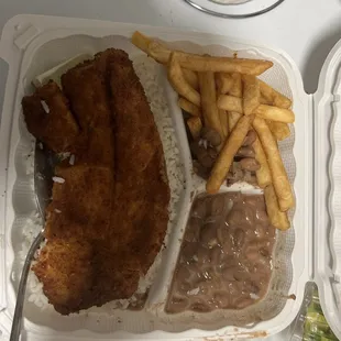 Fish  Tilapia a Milanesa