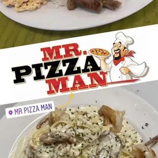 Brazilian food and Pastas