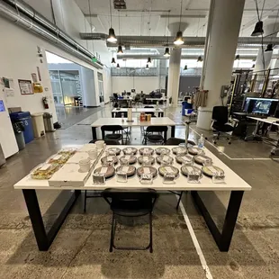 sushi and sashimi, interior