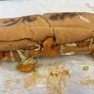Shrimp po-boy