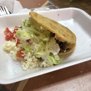Gordita de asada