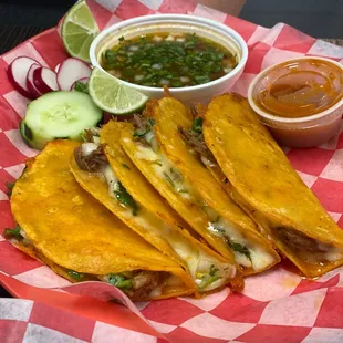 Birria tacos
