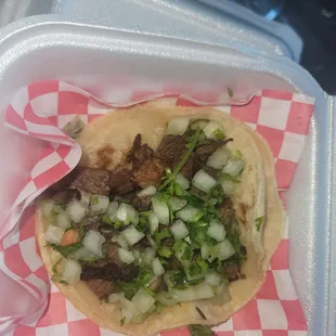 Steak tacos