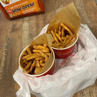 Garlic parm &amp; sour cream fries