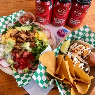 Mr. Puebla&apos;s Keto Salad and Gringo Tacos