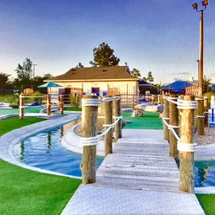 18th hole - lush garden paradise