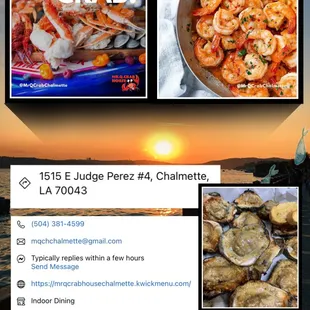 Come in and enjoy some seafood and other Louisiana inspirations!