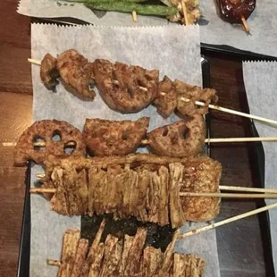 chicken wings and fried chicken, food