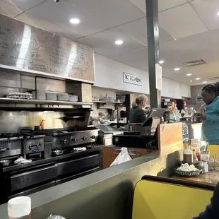 sushi and sashimi, interior