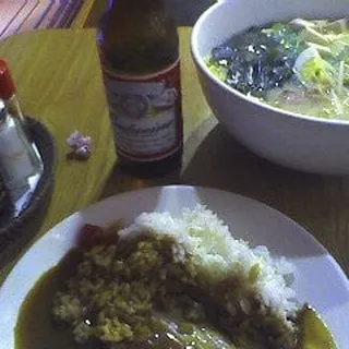 Ramen and 1/2 Curry Rice