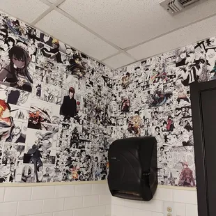 Bathroom walls