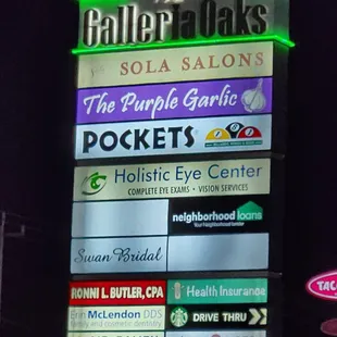 In the Galleria Oaks shopping center