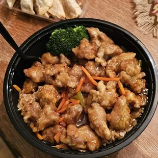 General Tao and potstickers