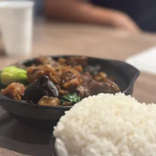 Beef Sirloin with Rice Combo