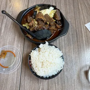 1. No. One Beef Sirloin with Rice Combo