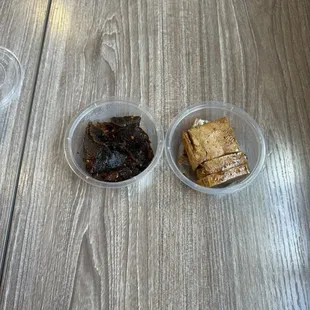 3. Marinated QQ Tofu 3. Spicy Beef