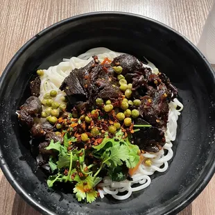 3. Spicy and Hot Beef Dry Rice Noodle