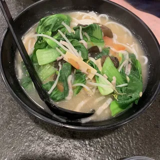 D. Veggies and Meat Rice Noodle