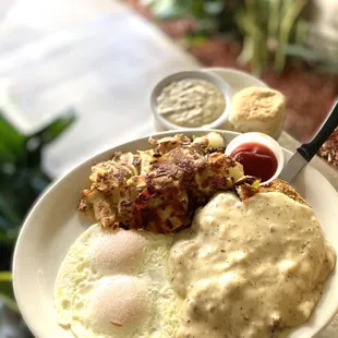 Country Friend Steak and eggs