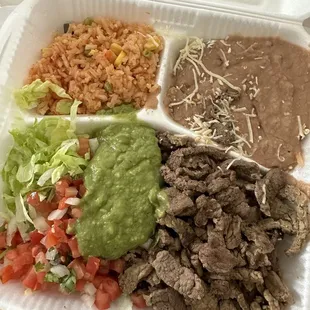 Carne Asada Plate