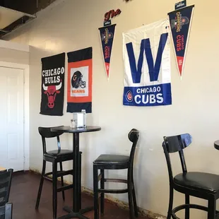 the interior of the restaurant