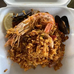 Seafood Paella