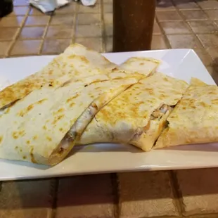 AMAZING chicken quesadillas