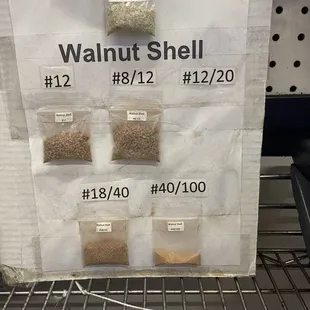 My ultimate choice was the walnut shells which are rounded &amp; layered between first &amp; last paint layers &amp; provide soft corners