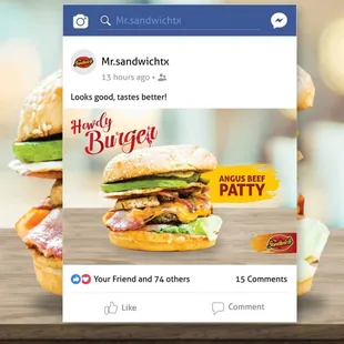 Follow us in Facebook