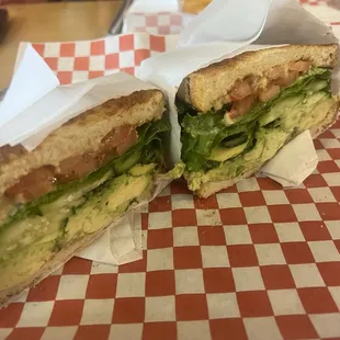 Morissey Veggie Veggie Sandwich