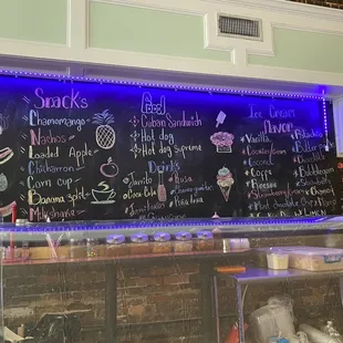 Thought it strange no prices on menu board