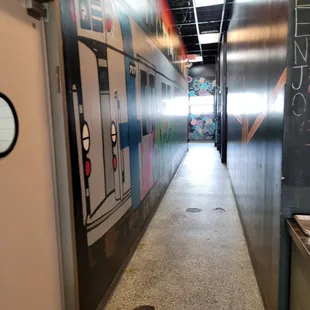 interior, sushi and sashimi