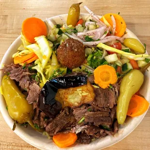 Beef &amp; Lamb Shawarma Bowl