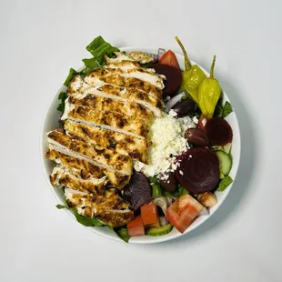 Chicken Greek Salad