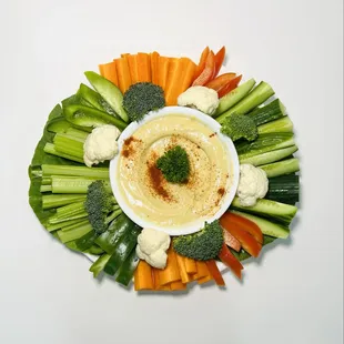 Hummus With Veggies