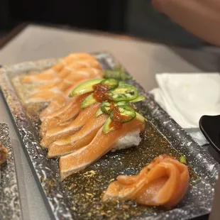 Truffle Salmon Carpaccio (2 pcs)