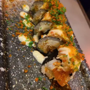 Anime Roll: Nezuko. This was alright. Slightly spicy with a weird aftertaste