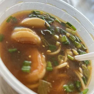 a bowl of soup