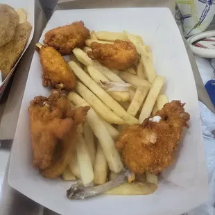 Greasy chicken