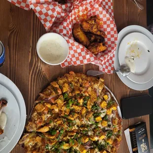 Mr. Singh's Curry Pizza