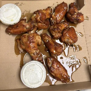 Honey Garlic Chicken Wings