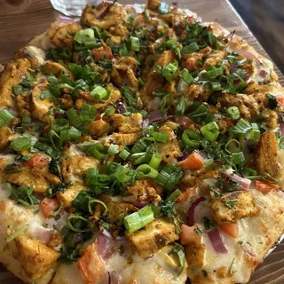 Garlic Chicken Pizza