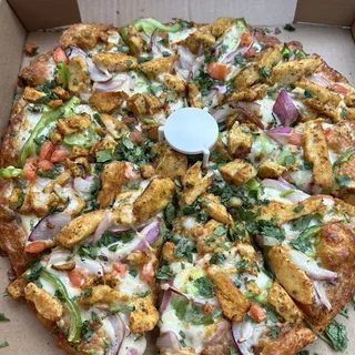 Curry Chicken Pizza