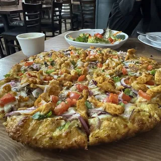 Butter Chicken Pizza