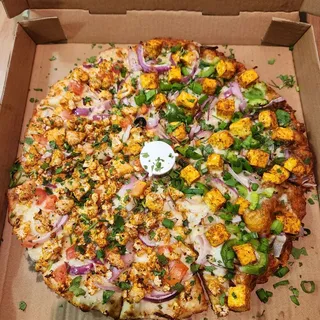 Achari Gobhi Pizza