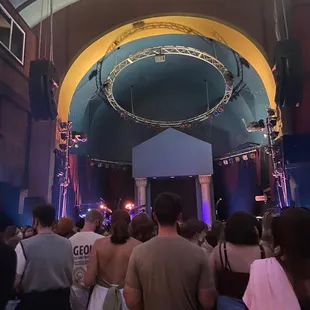 a crowd of people at a concert