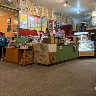 the interior of mr smith's coffeehouse