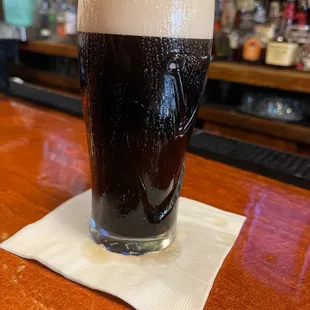 a pint of beer