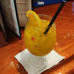 Their mango sangria is pretty good!